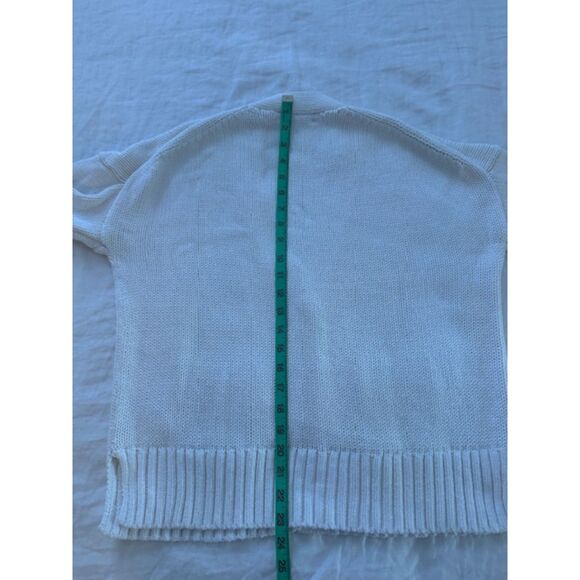 J.Crew Heritage cotton relaxed cardigan, Ivory, Size S - Picture 8 of 8